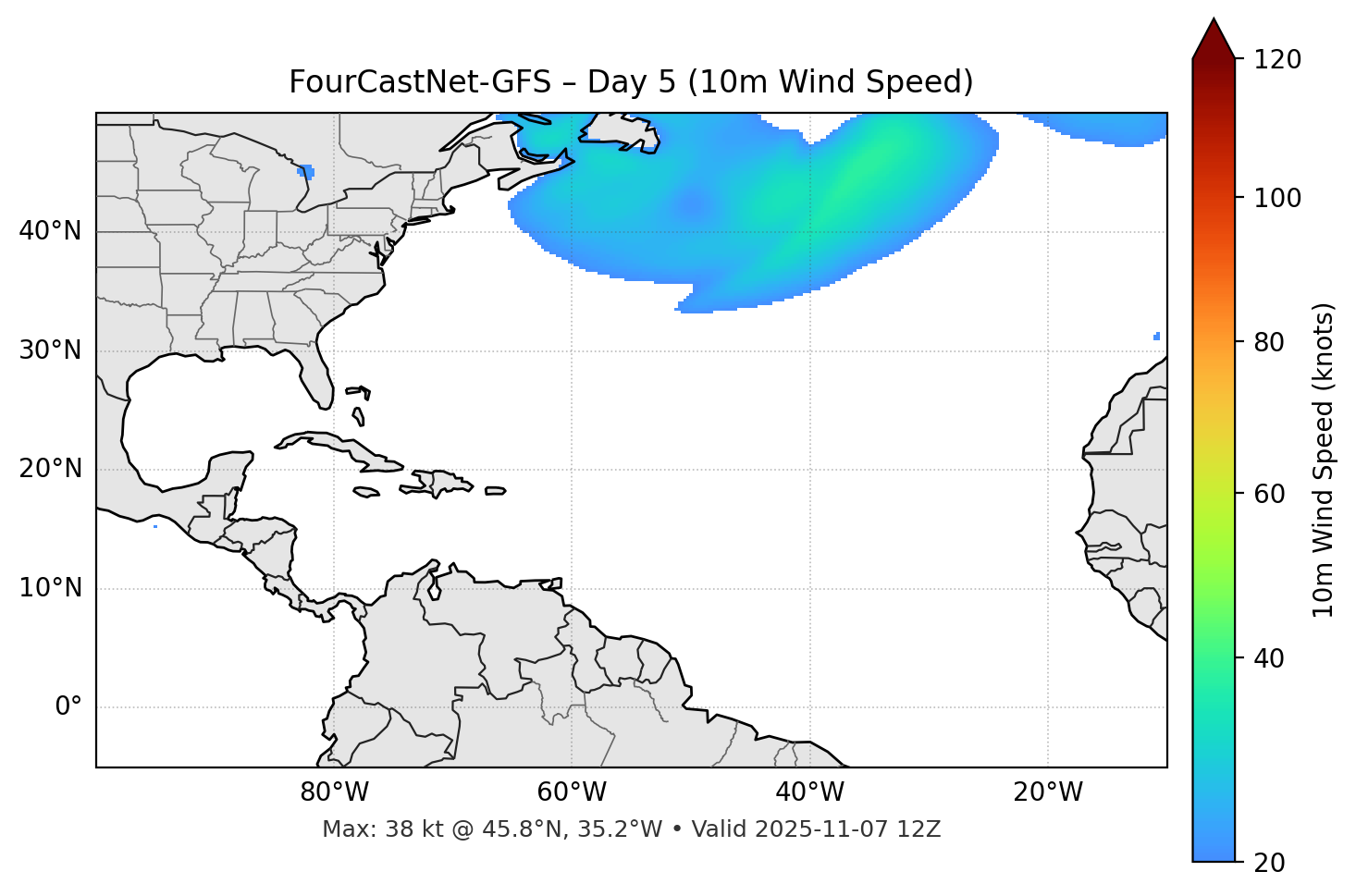 FourCastNet-GFS - Day 05