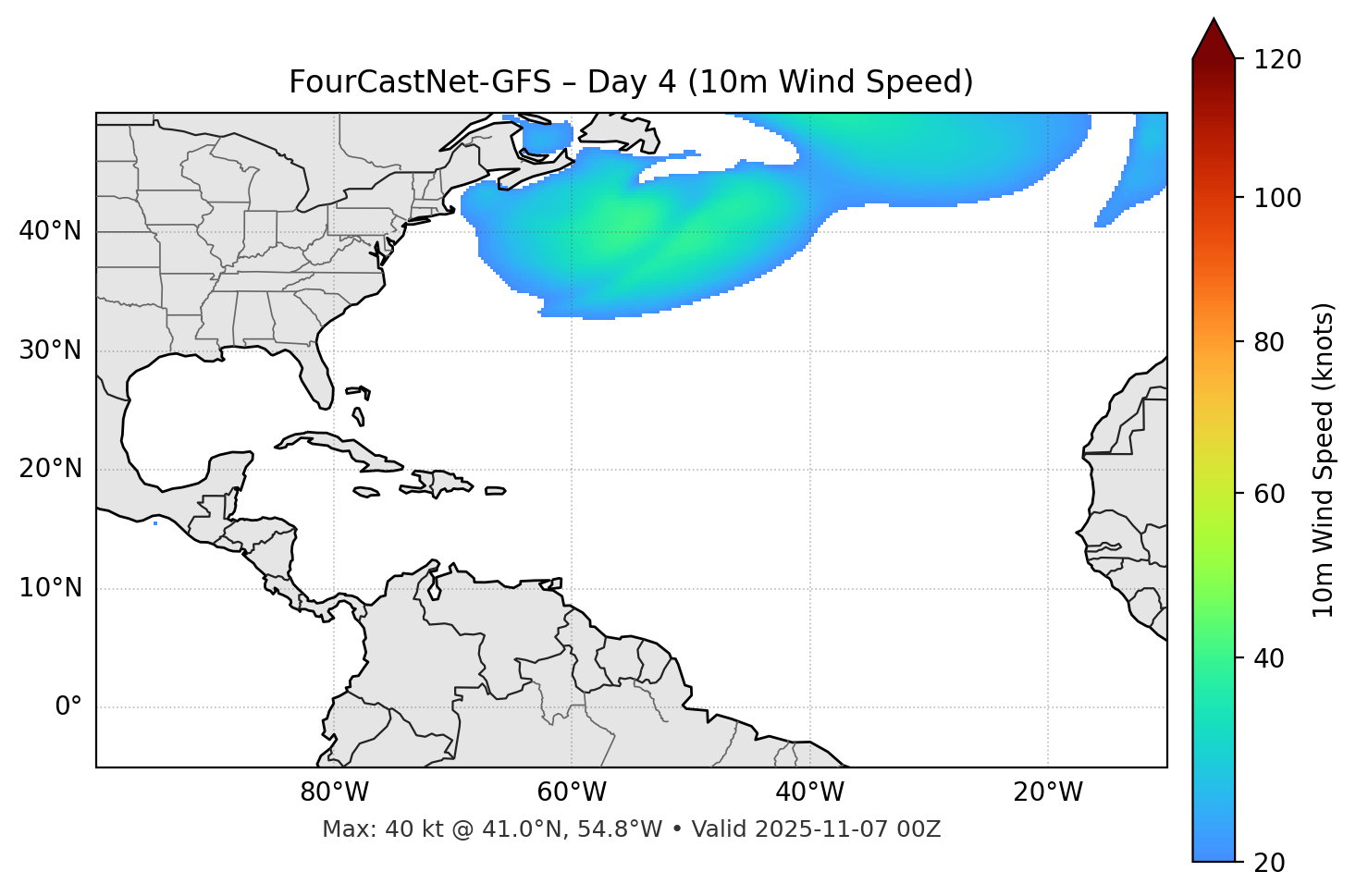 FourCastNet-GFS - Day 04