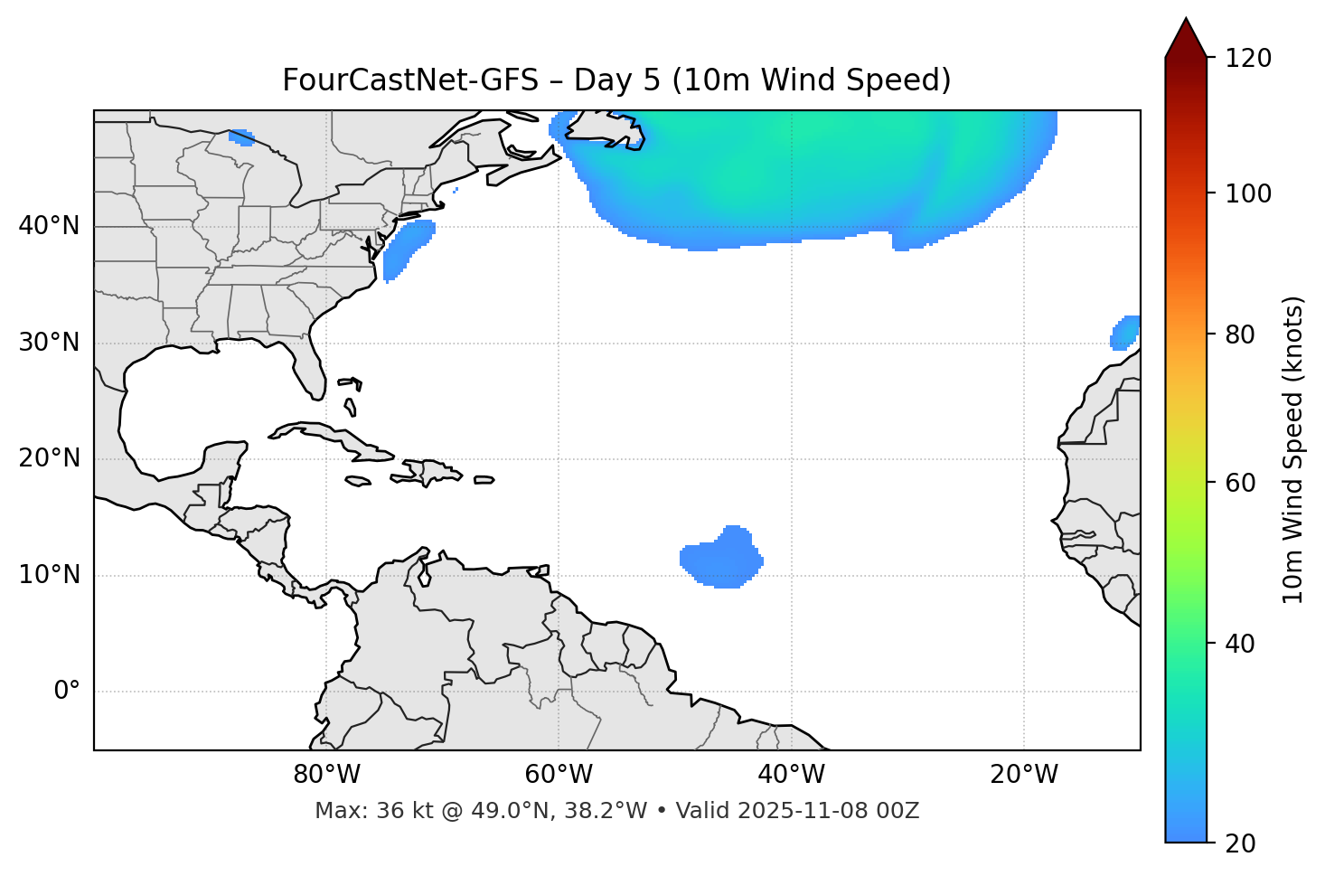 FourCastNet-GFS - Day 05