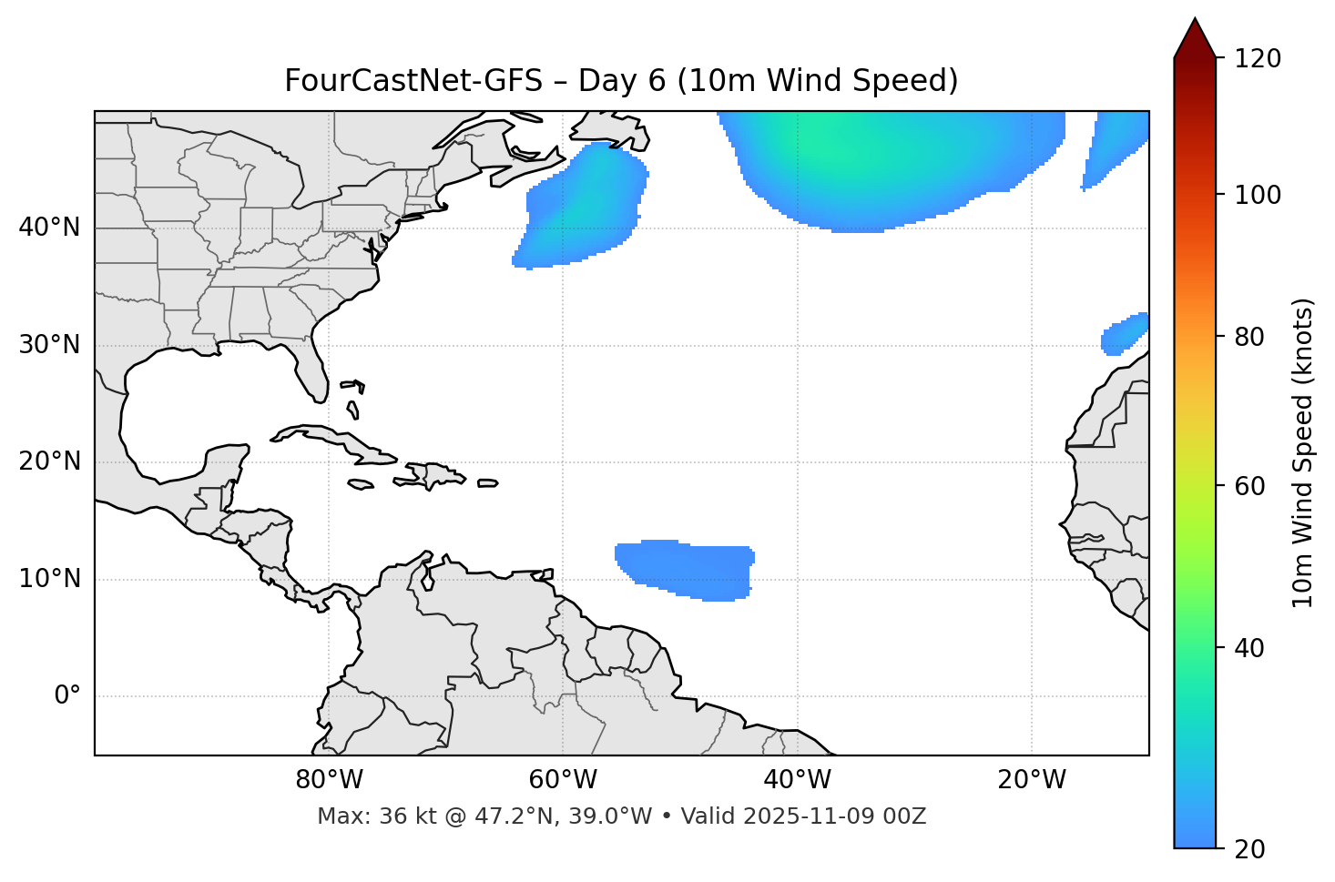 FourCastNet-GFS - Day 06