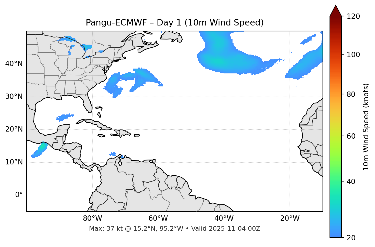 Pangu-ECMWF - Day 01