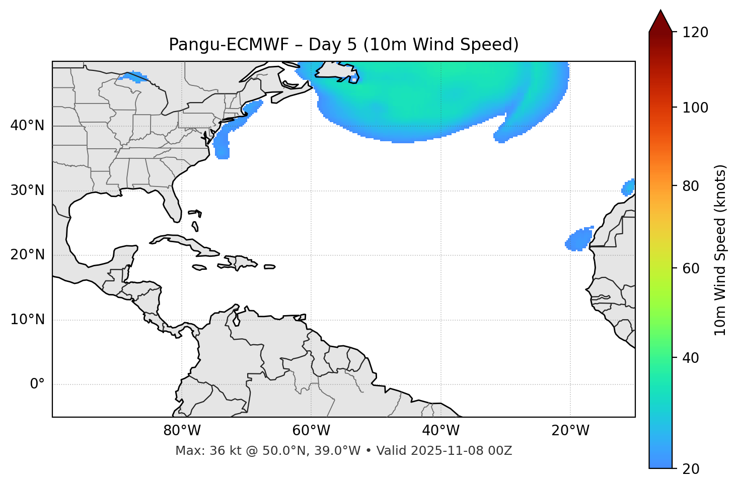 Pangu-ECMWF - Day 05