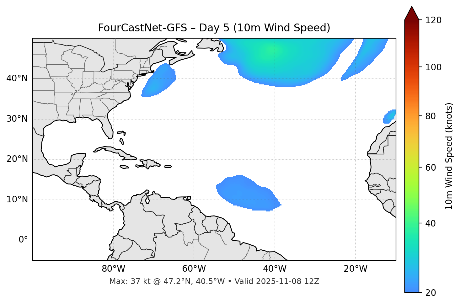 FourCastNet-GFS - Day 05