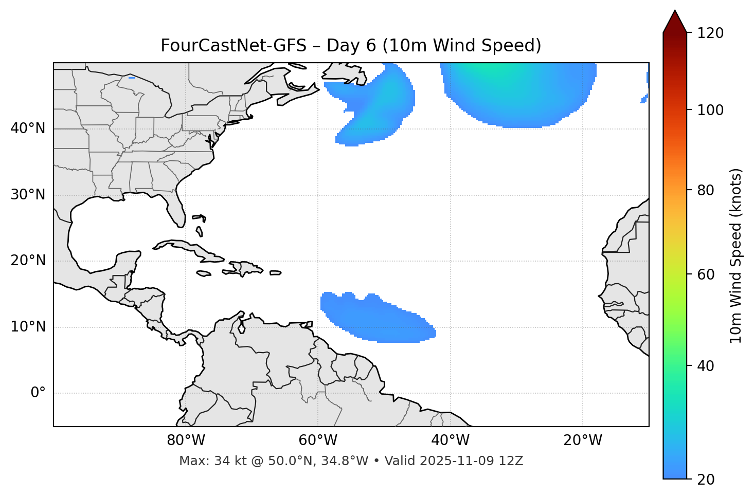 FourCastNet-GFS - Day 06