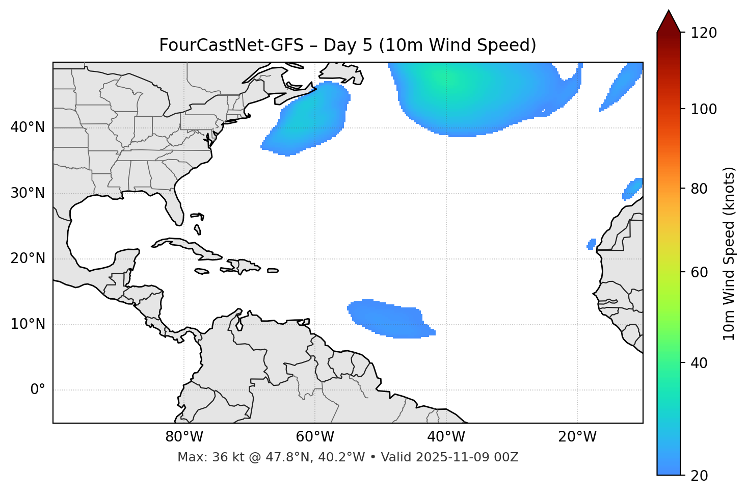 FourCastNet-GFS - Day 05