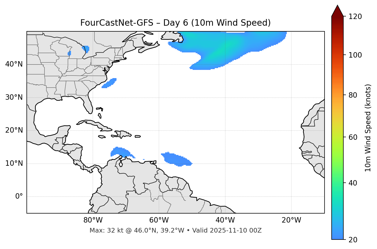 FourCastNet-GFS - Day 06