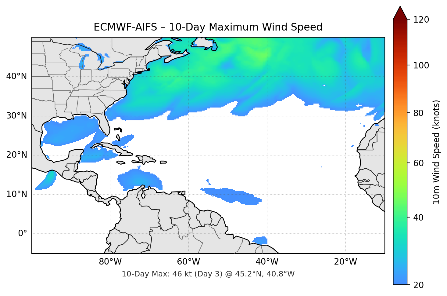 ECMWF-AIFS 10-Day Max