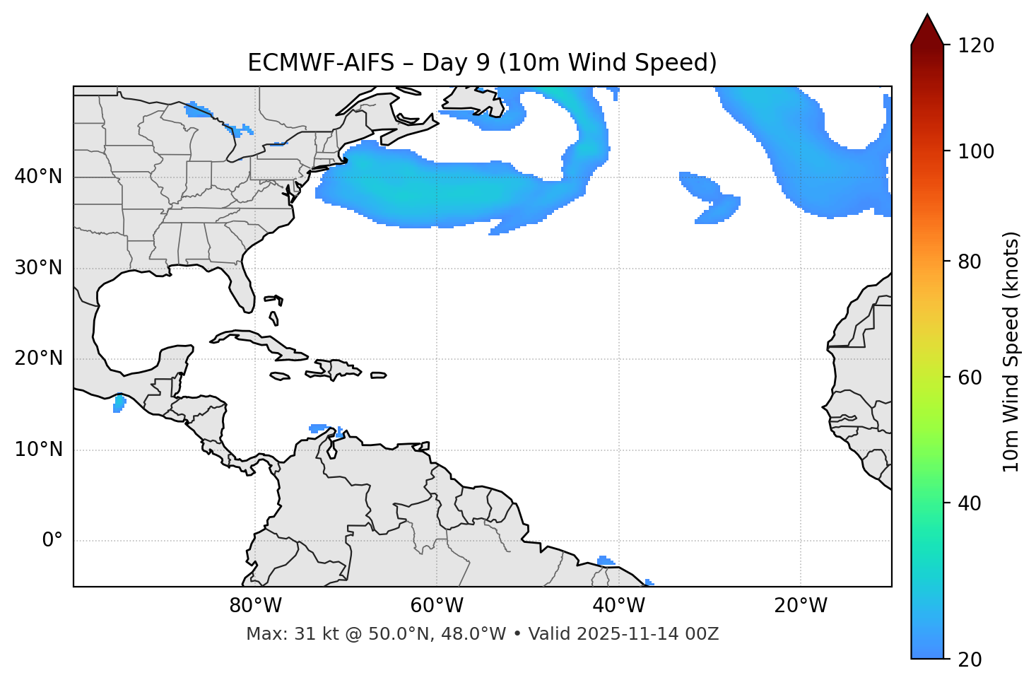 ECMWF-AIFS - Day 09