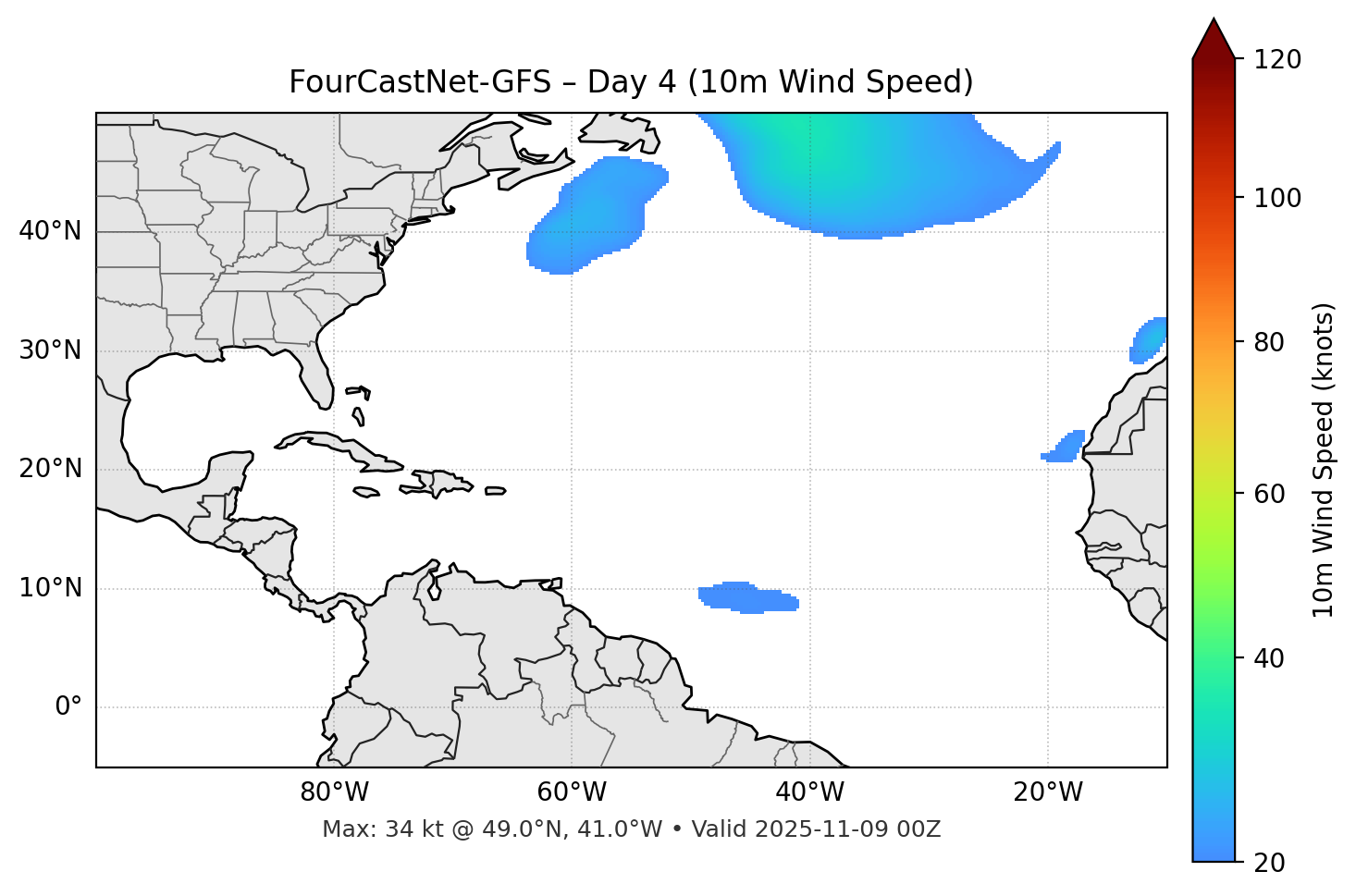 FourCastNet-GFS - Day 04