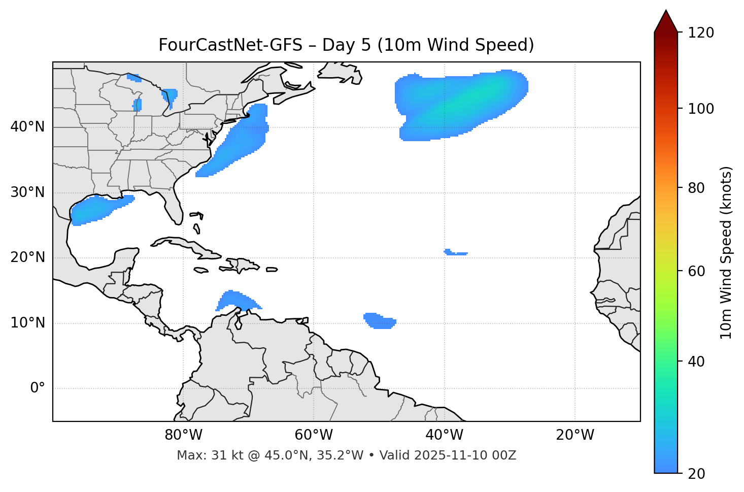 FourCastNet-GFS - Day 05