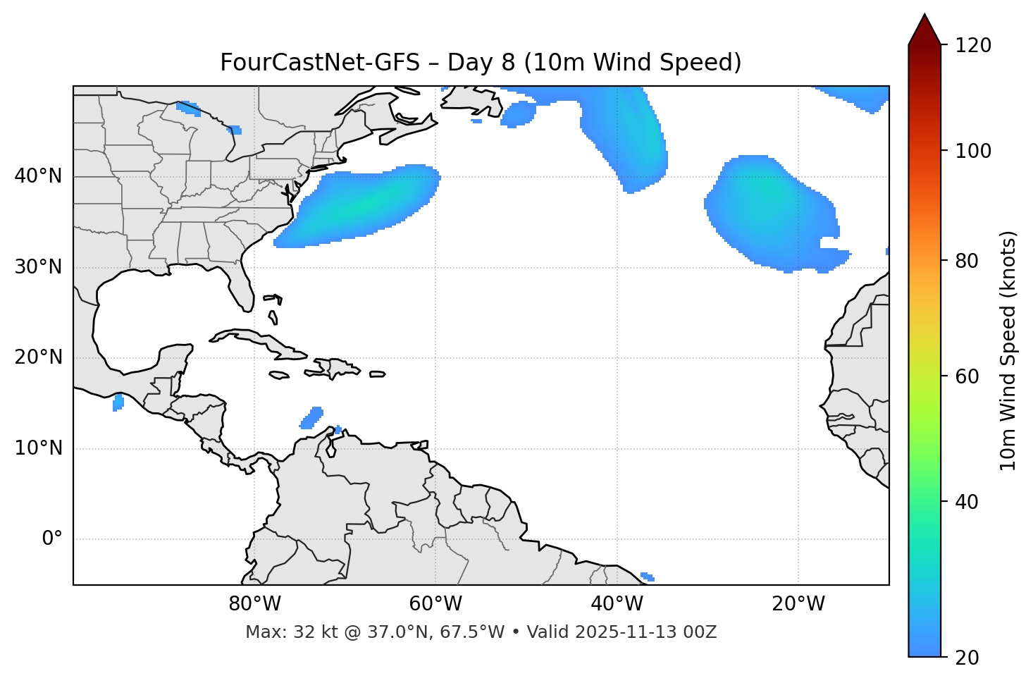 FourCastNet-GFS - Day 08