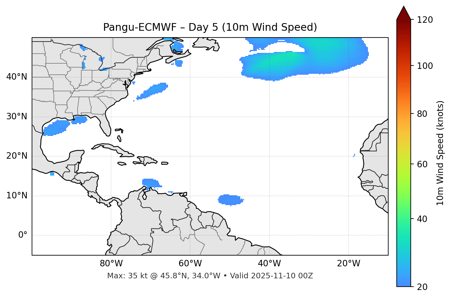 Pangu-ECMWF - Day 05