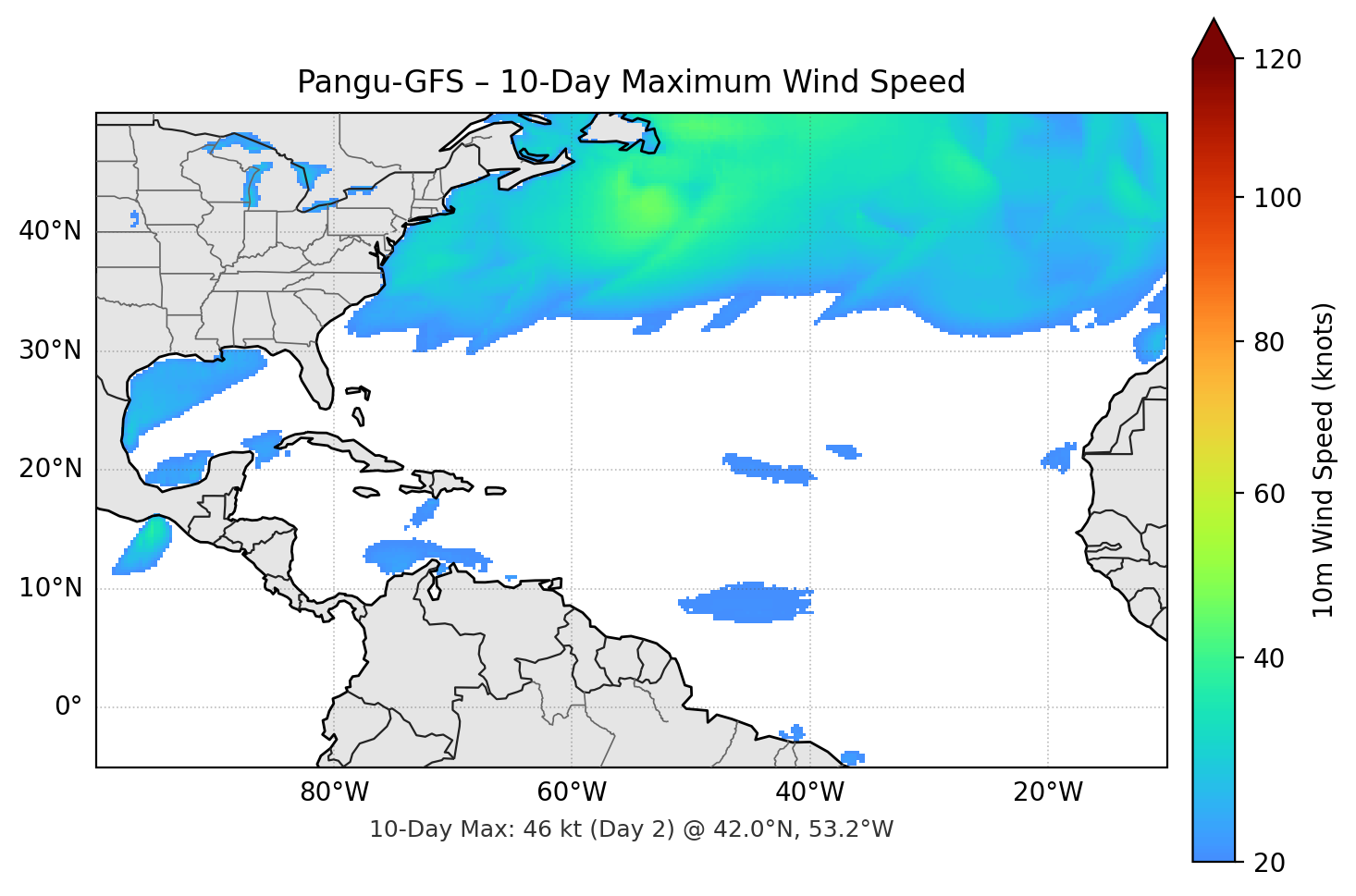 Pangu-GFS 10-Day Max