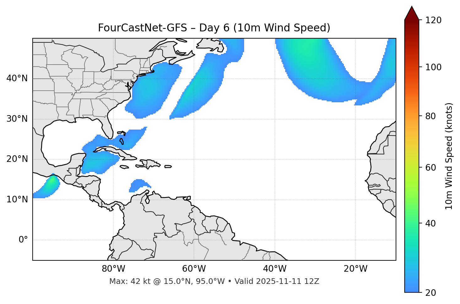 FourCastNet-GFS - Day 06
