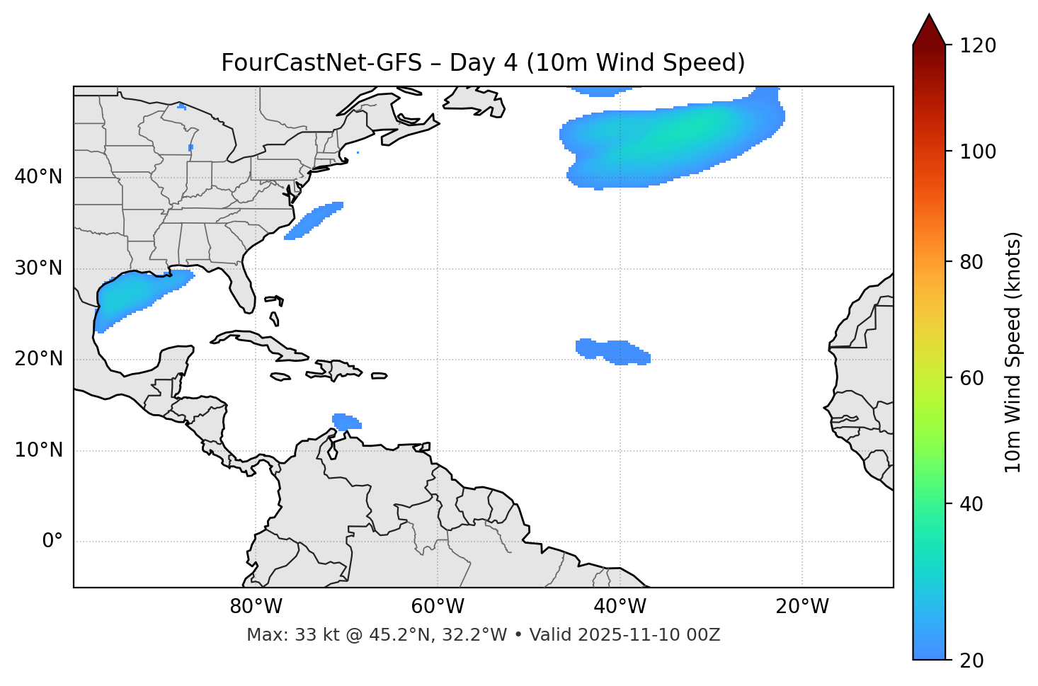 FourCastNet-GFS - Day 04