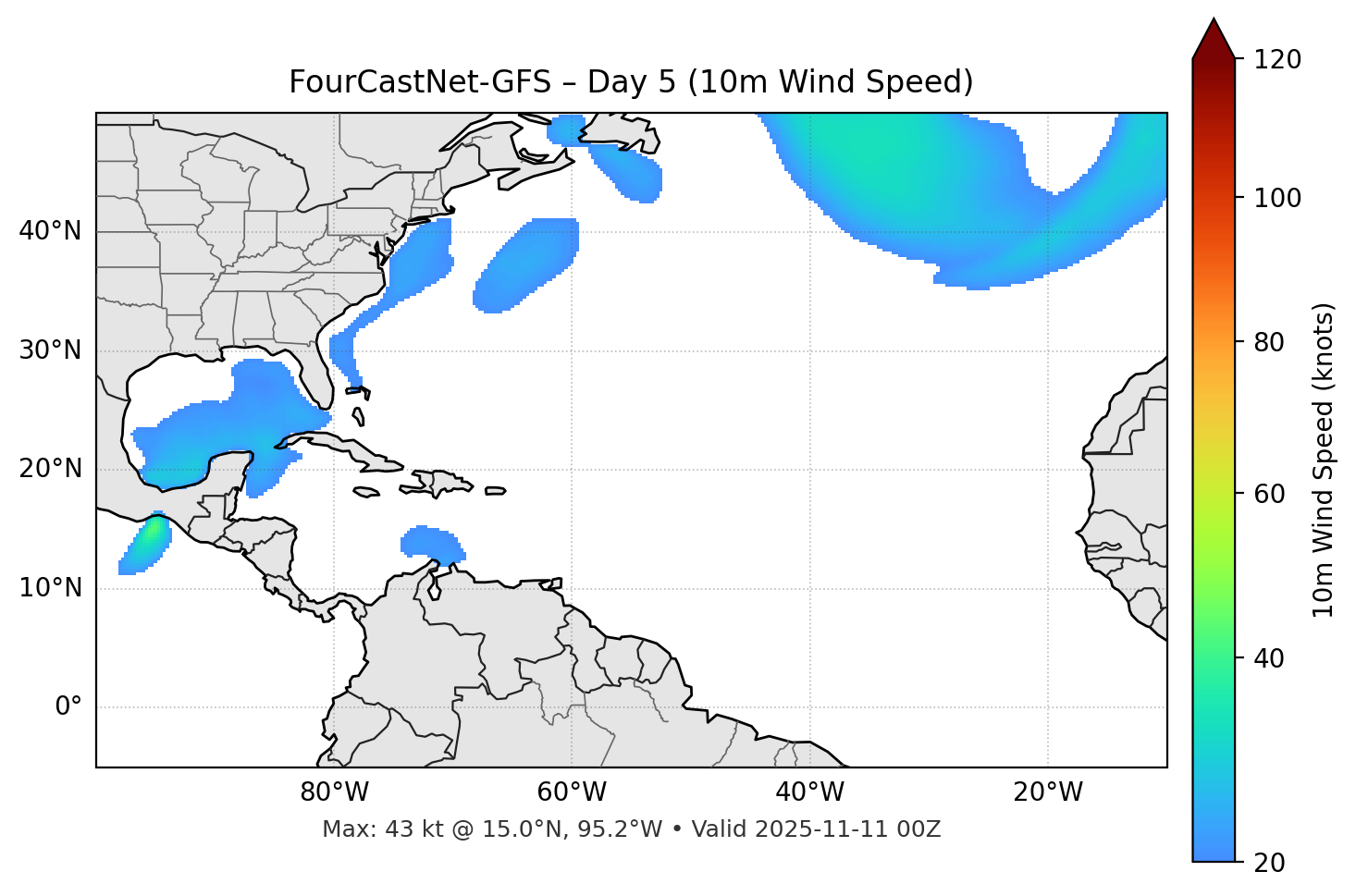 FourCastNet-GFS - Day 05
