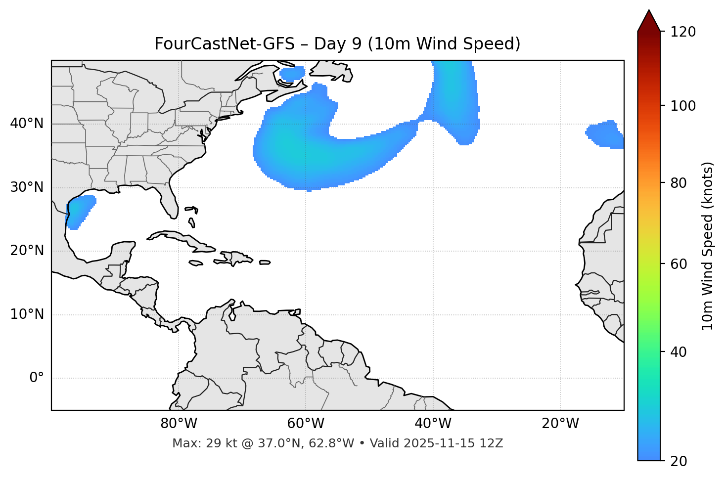 FourCastNet-GFS - Day 09