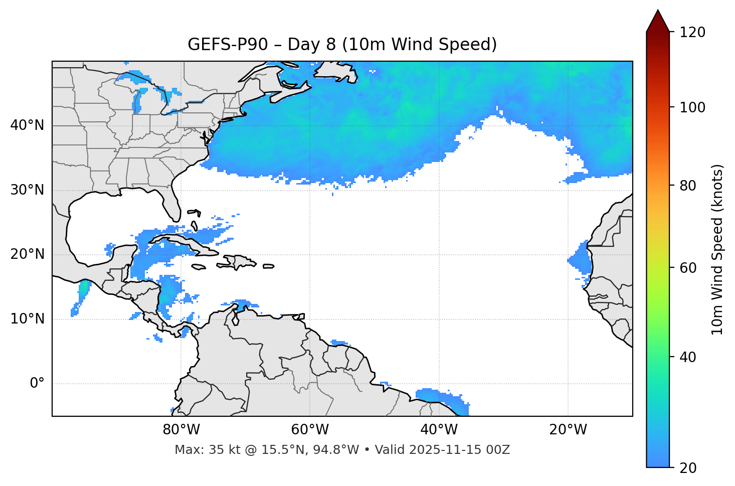GEFS-P90 - Day 08