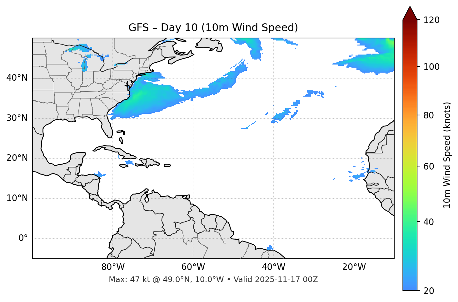 GFS - Day 10