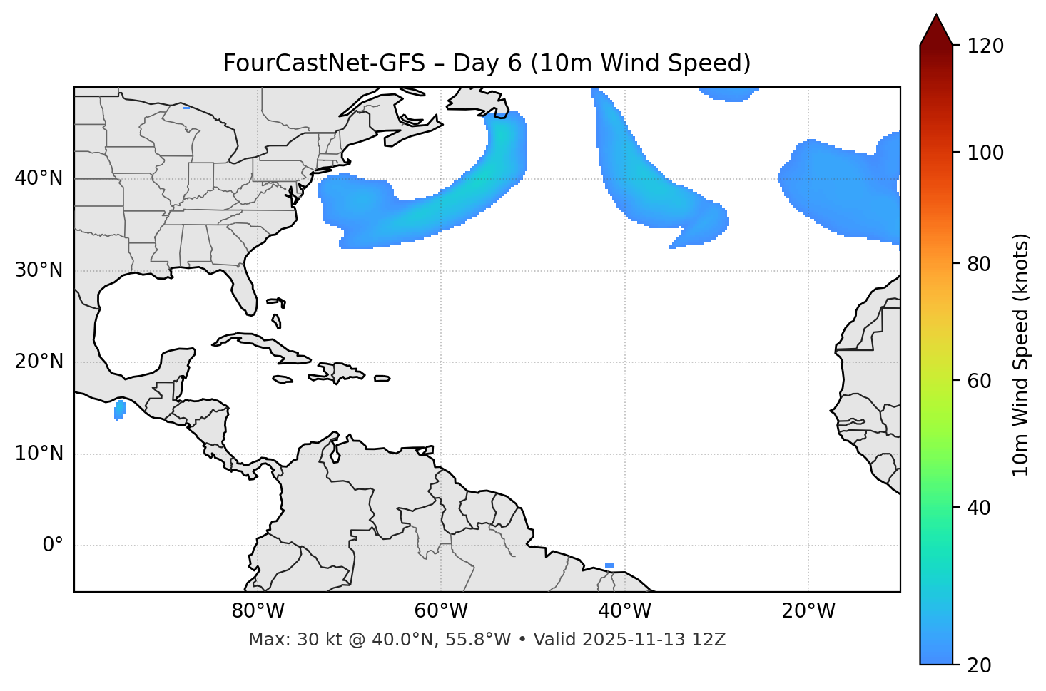 FourCastNet-GFS - Day 06