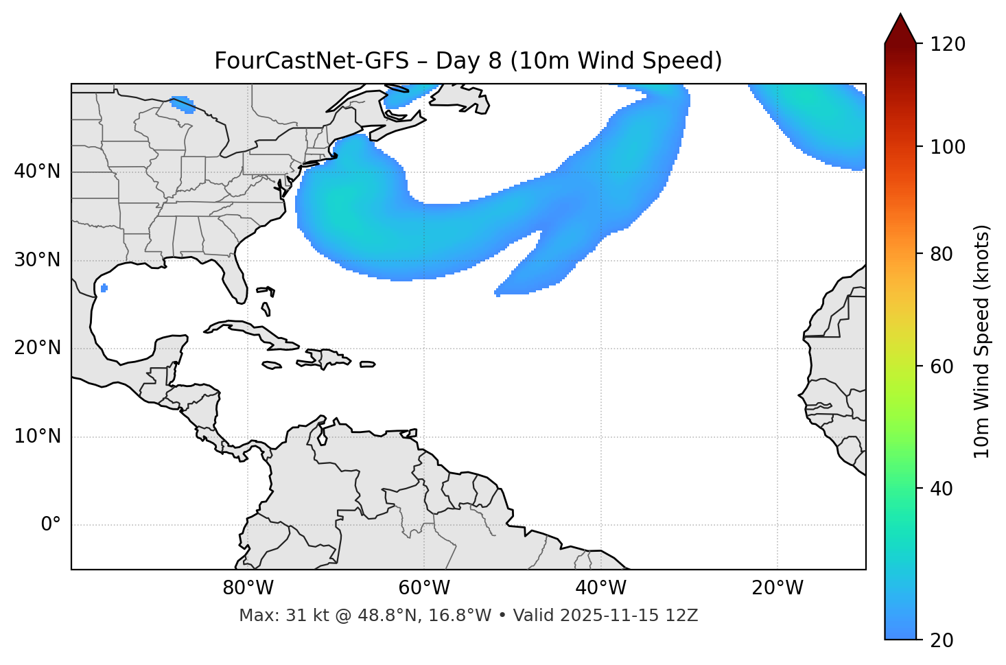 FourCastNet-GFS - Day 08