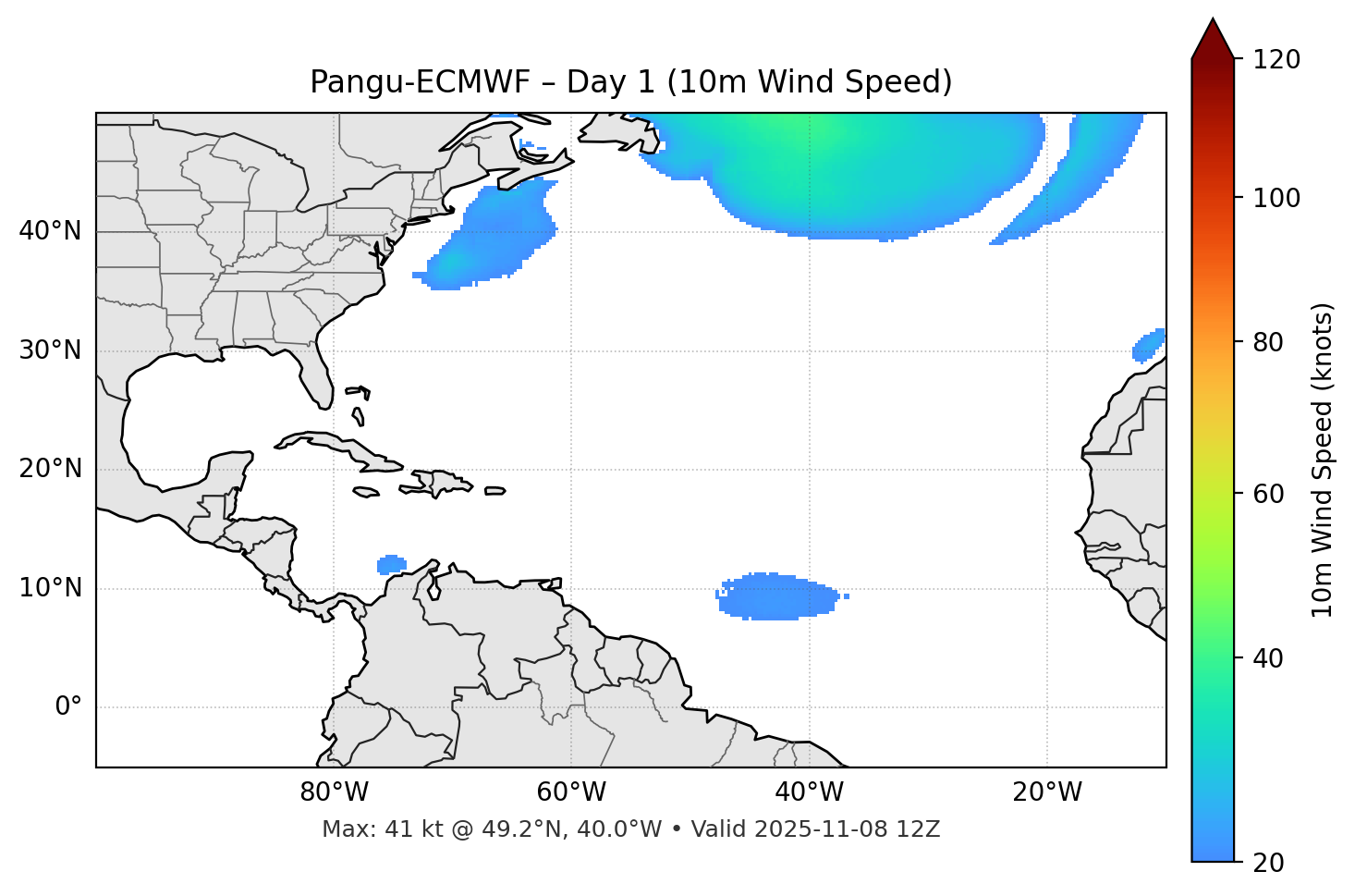 Pangu-ECMWF - Day 01