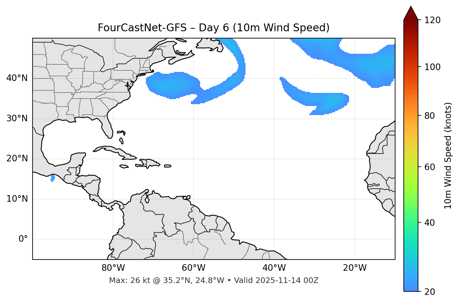 FourCastNet-GFS - Day 06