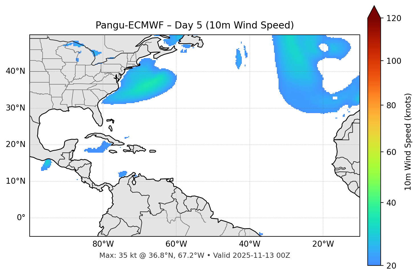 Pangu-ECMWF - Day 05
