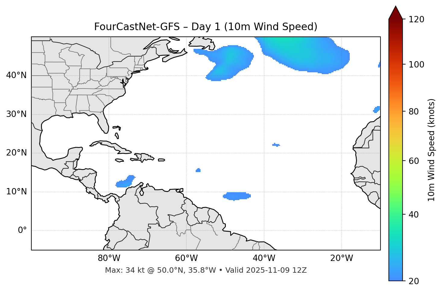 FourCastNet-GFS - Day 01