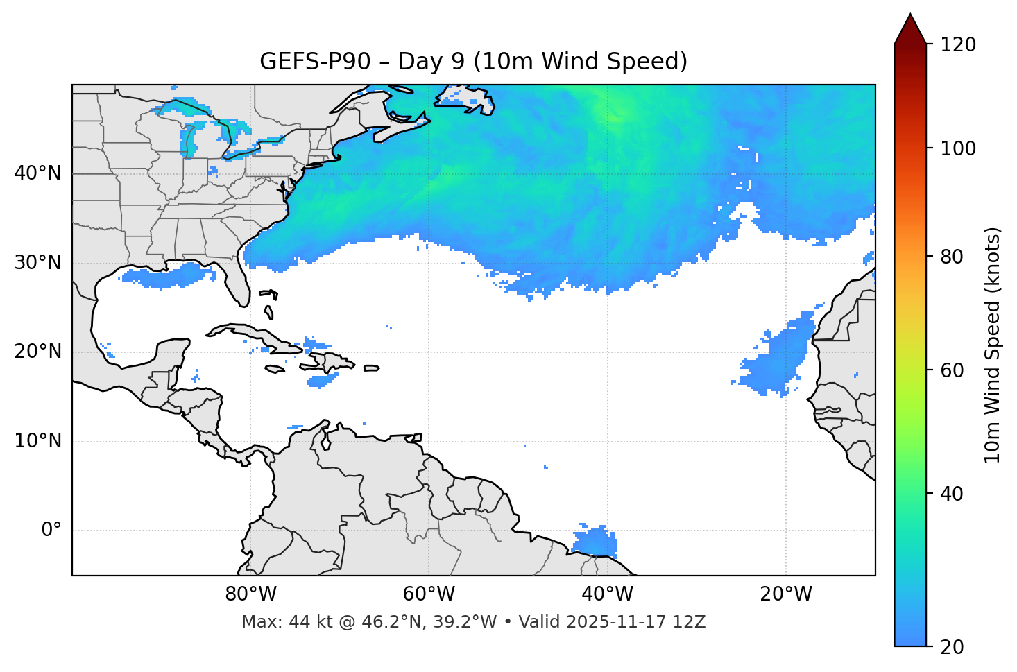 GEFS-P90 - Day 09