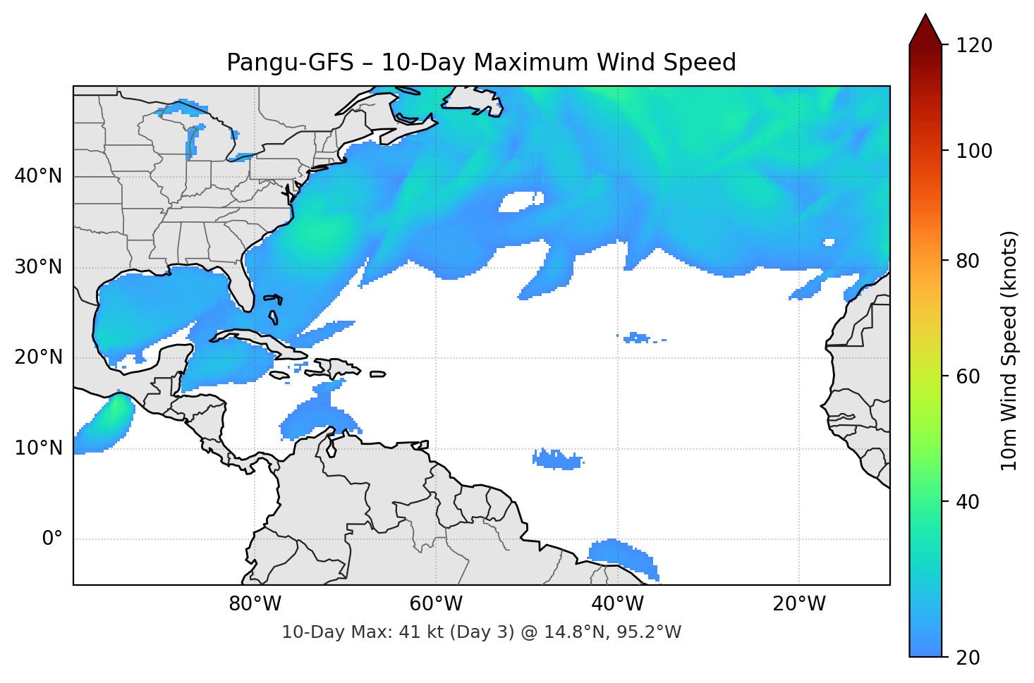 Pangu-GFS 10-Day Max