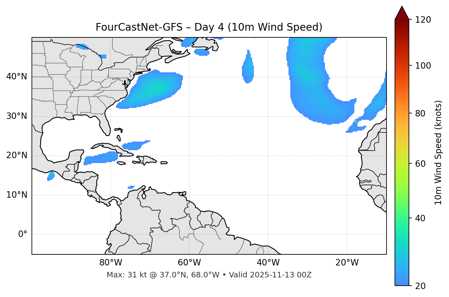 FourCastNet-GFS - Day 04