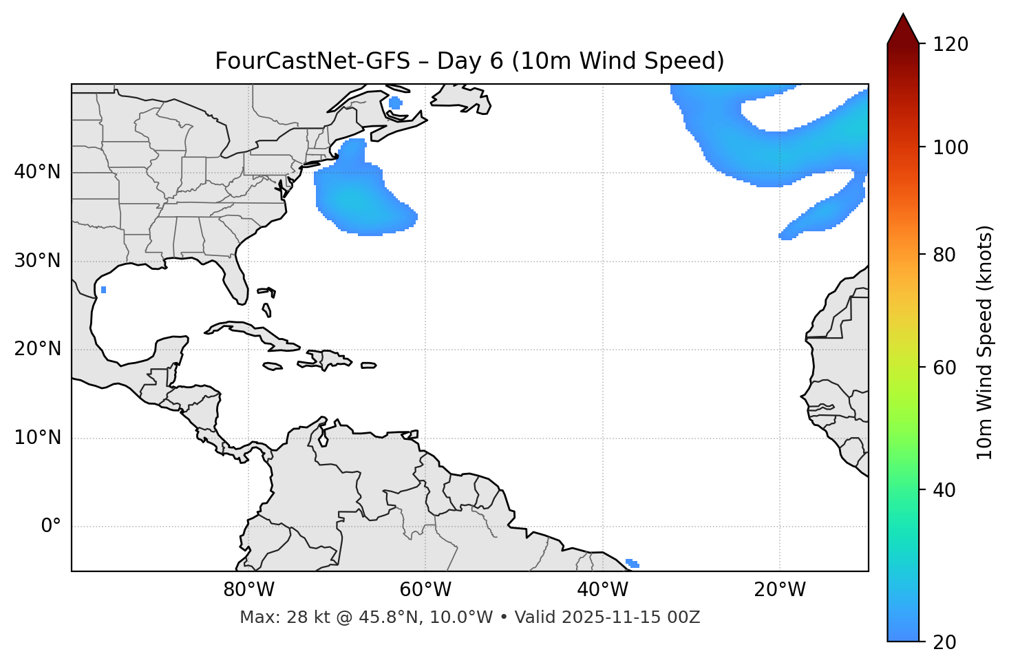 FourCastNet-GFS - Day 06