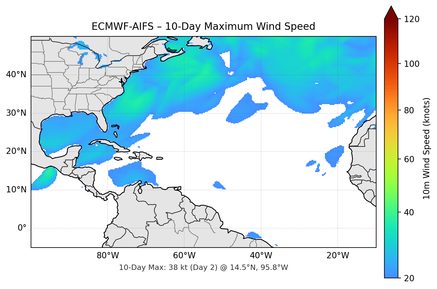 ECMWF-AIFS 10-Day Max