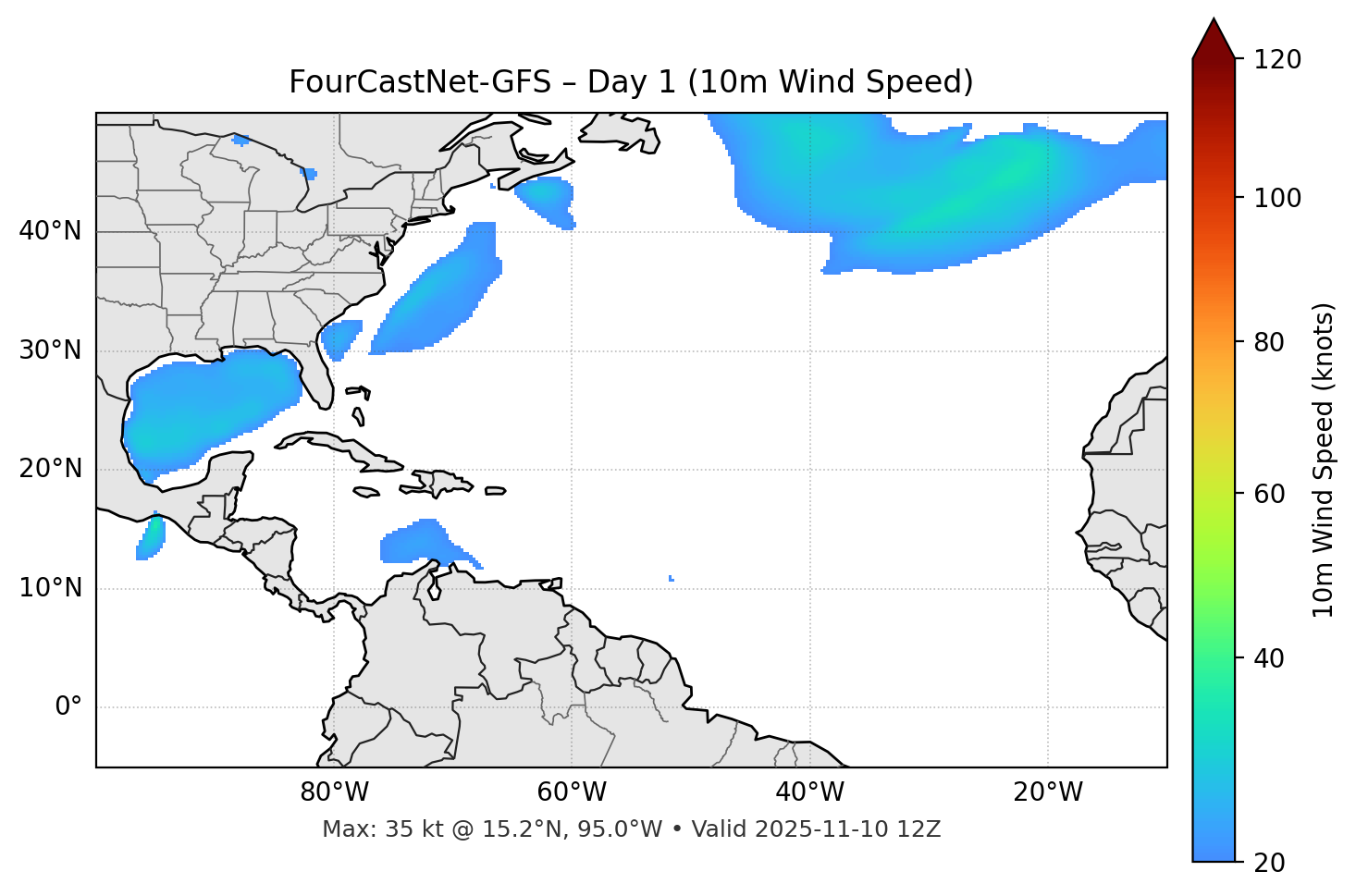 FourCastNet-GFS - Day 01