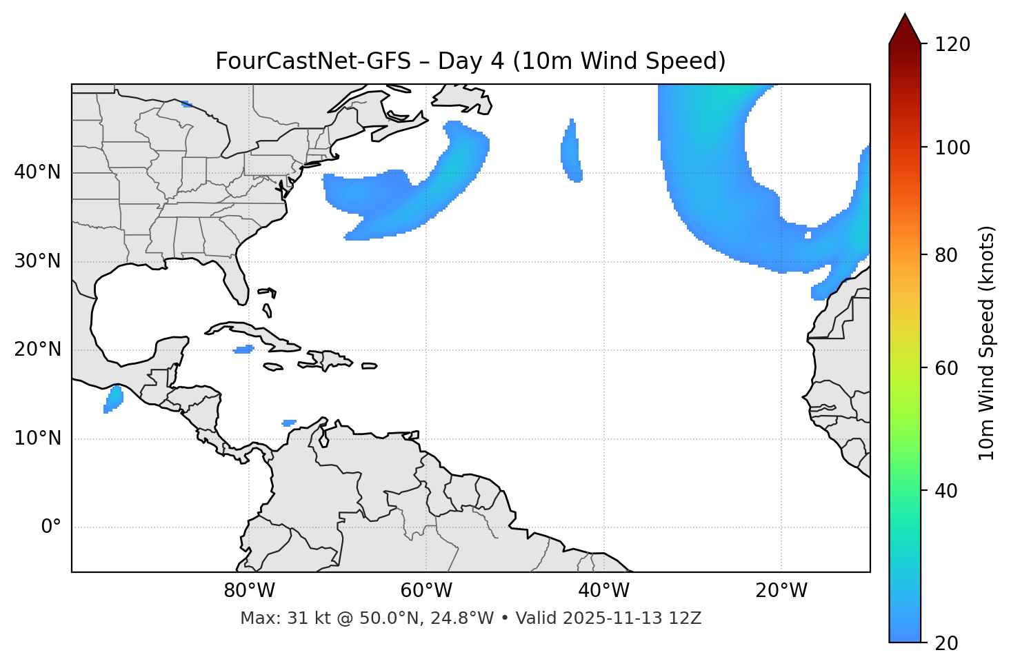 FourCastNet-GFS - Day 04