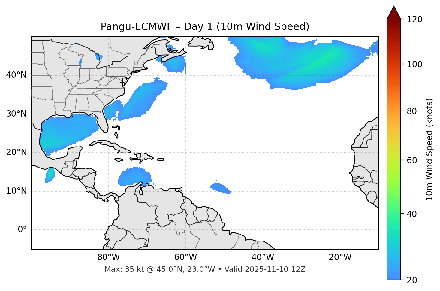 Pangu-ECMWF - Day 01