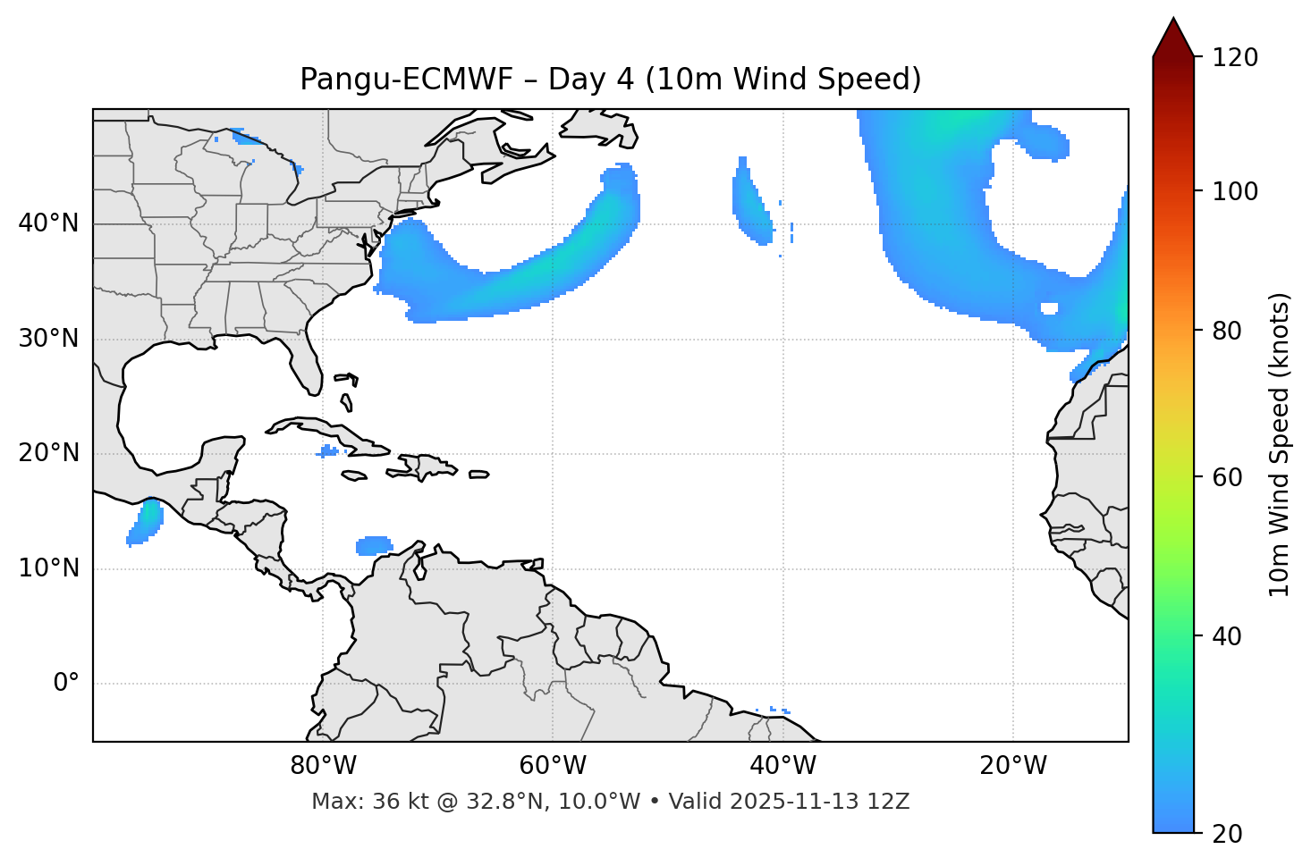 Pangu-ECMWF - Day 04