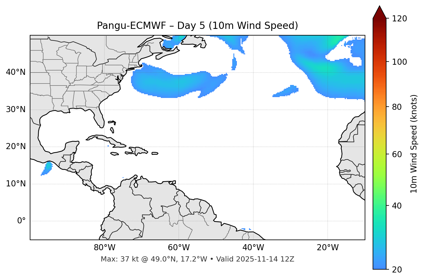 Pangu-ECMWF - Day 05