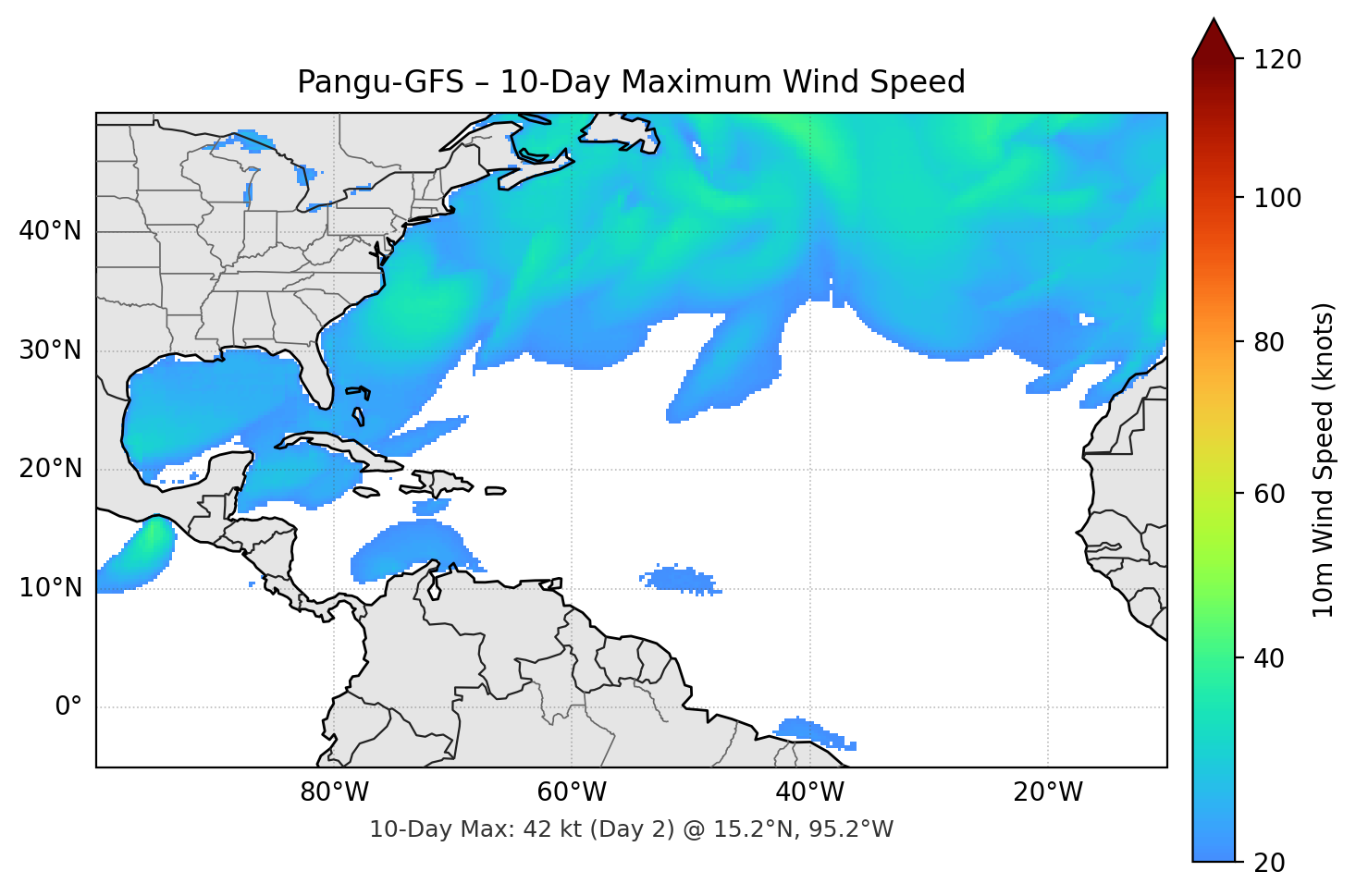 Pangu-GFS 10-Day Max