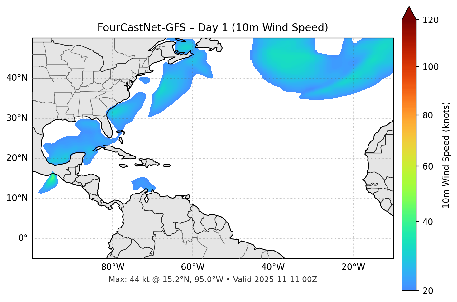 FourCastNet-GFS - Day 01