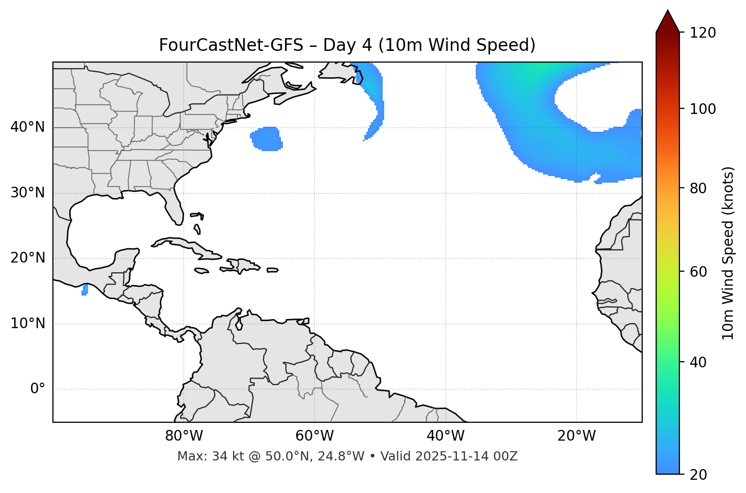 FourCastNet-GFS - Day 04