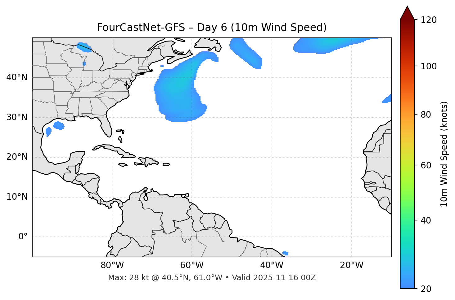 FourCastNet-GFS - Day 06