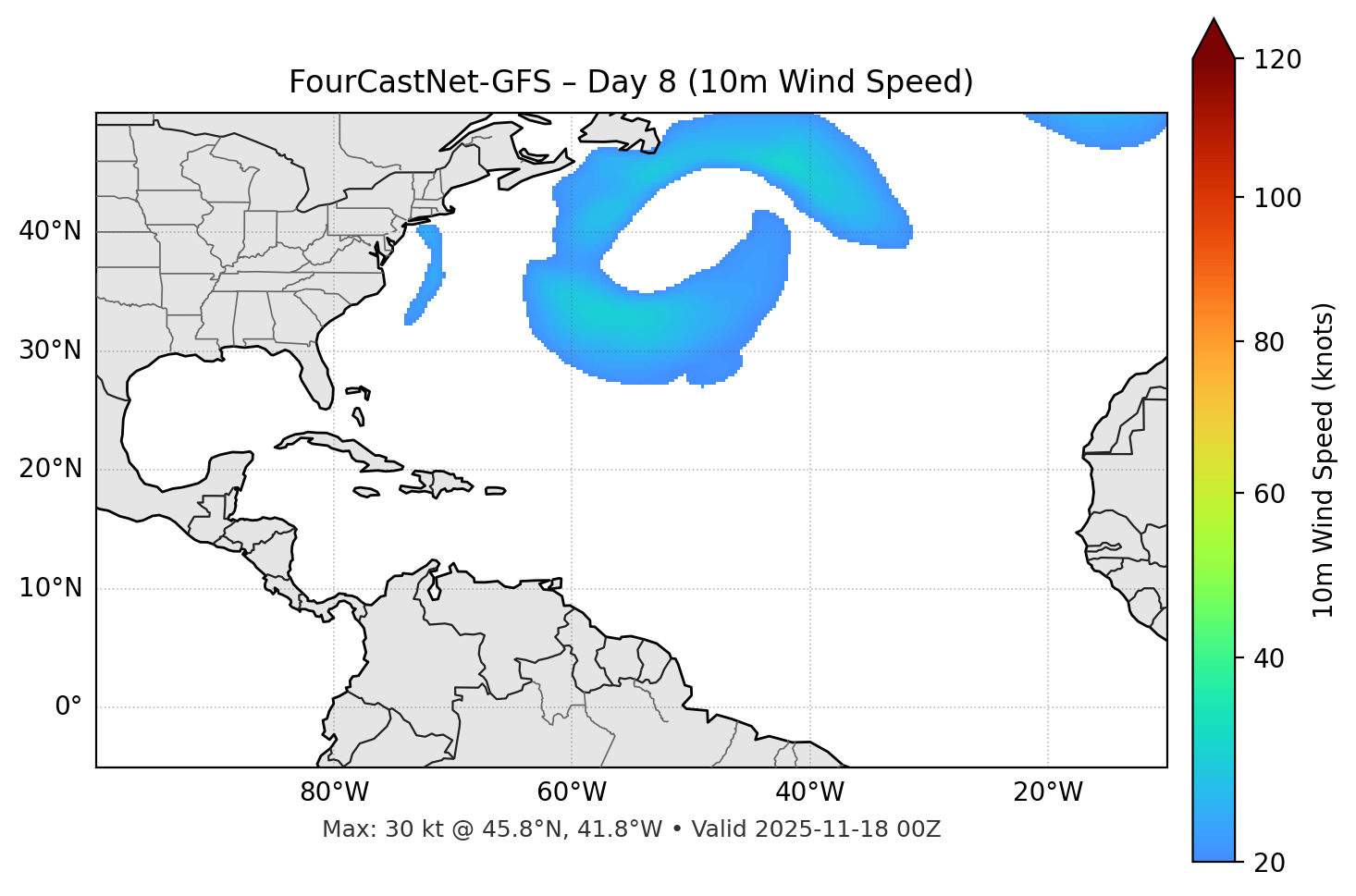FourCastNet-GFS - Day 08