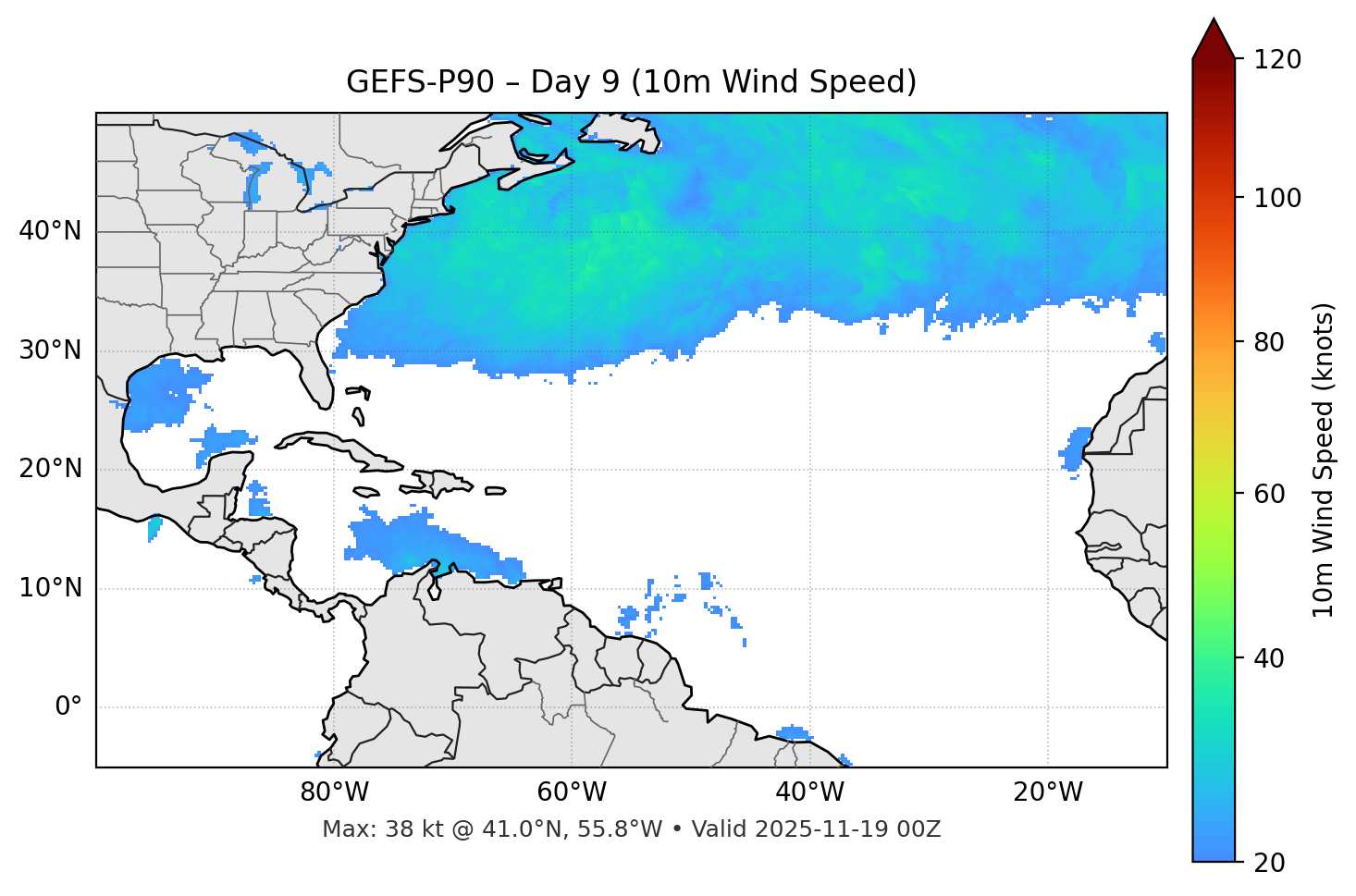GEFS-P90 - Day 09