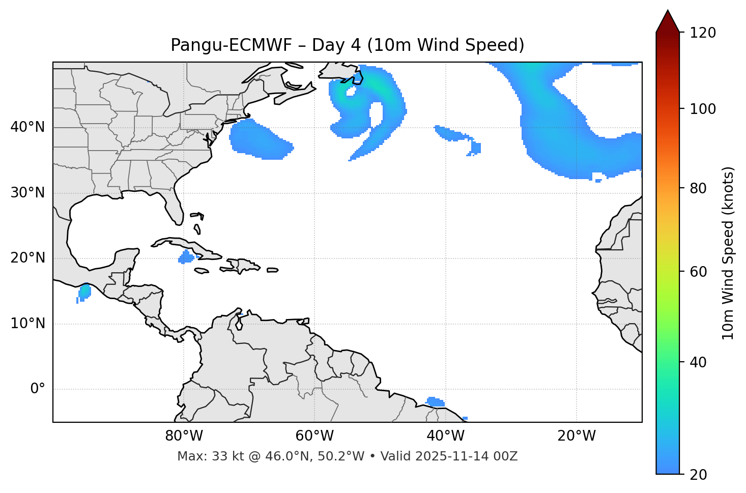 Pangu-ECMWF - Day 04