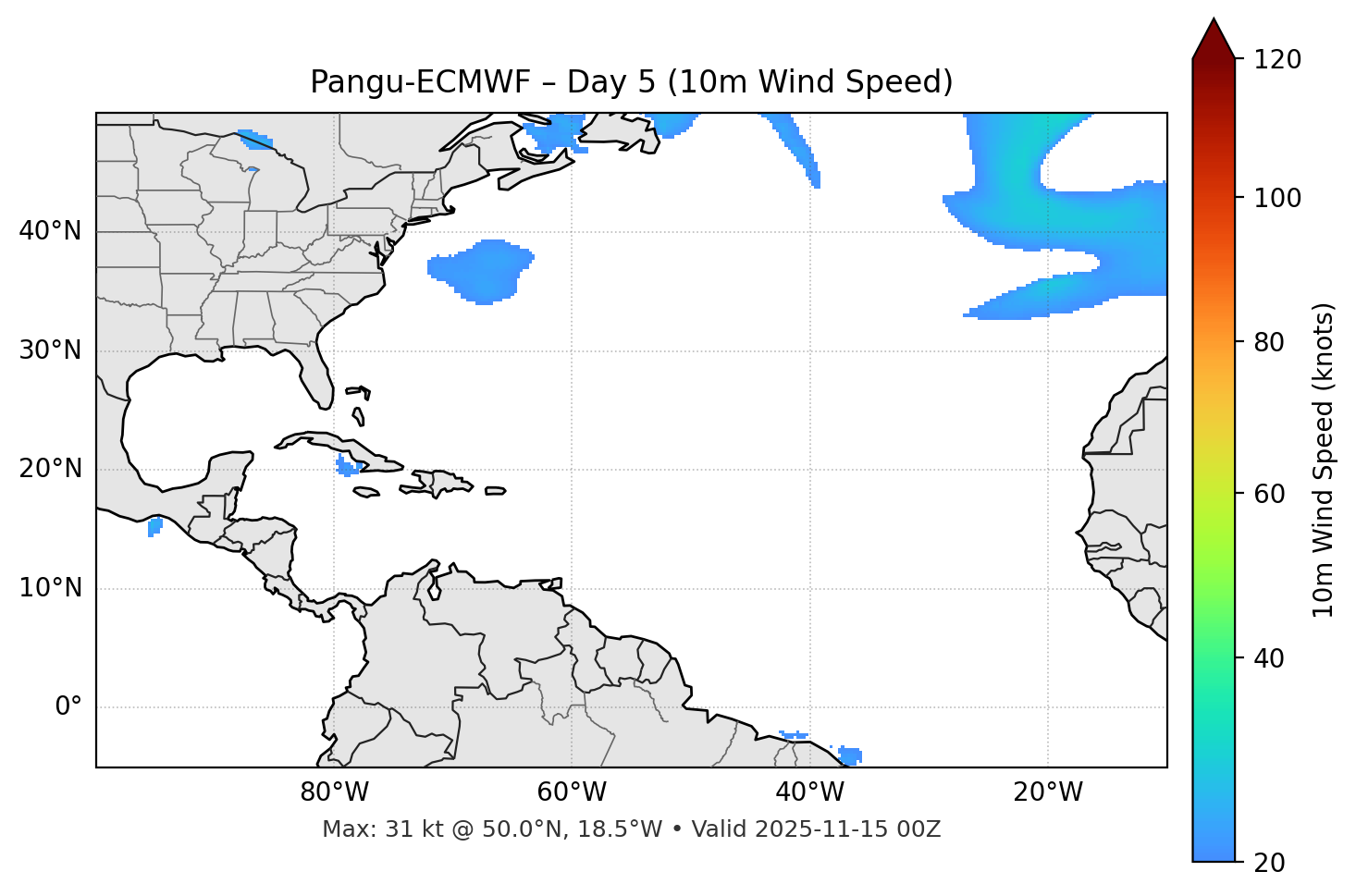Pangu-ECMWF - Day 05