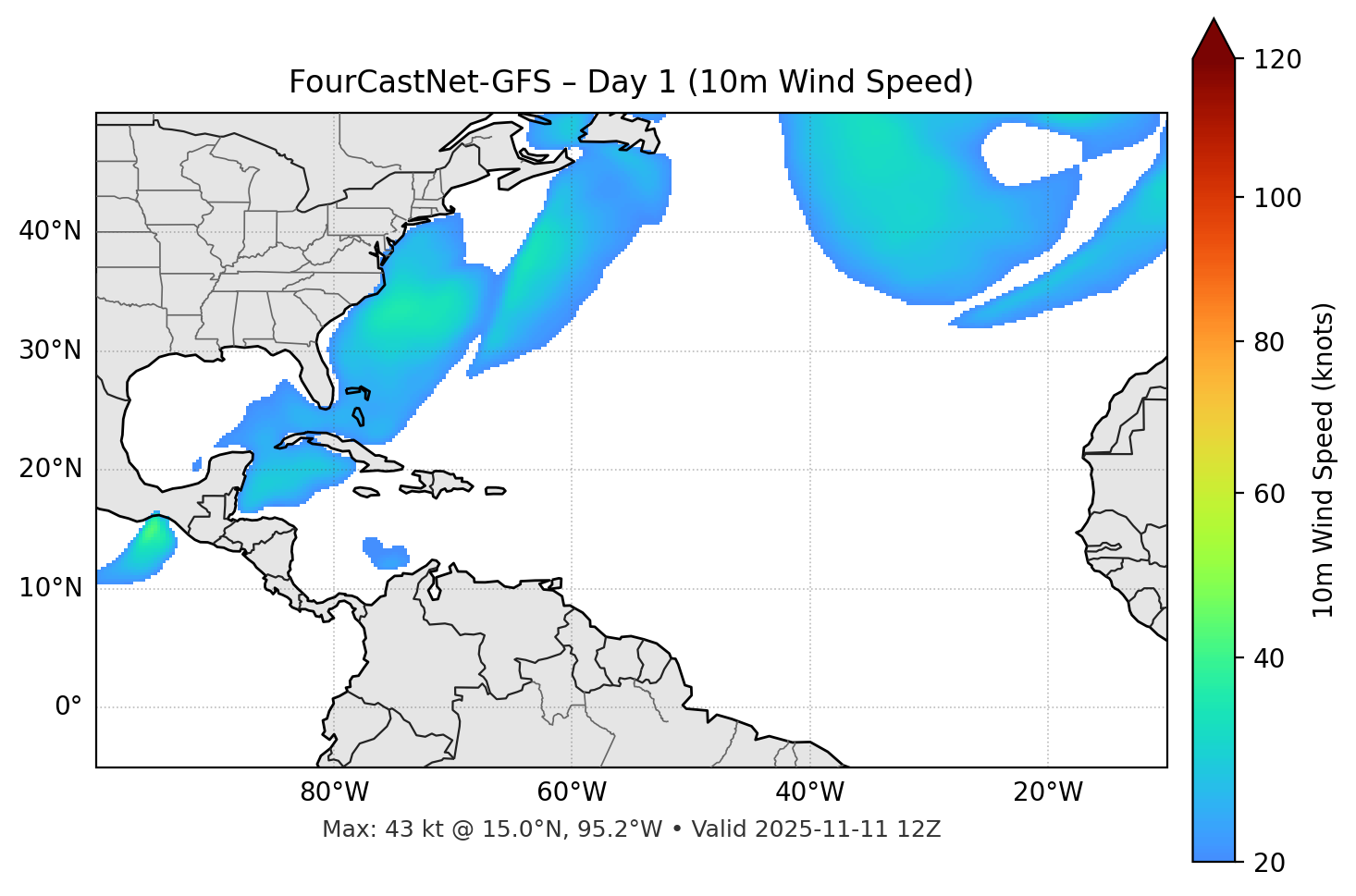 FourCastNet-GFS - Day 01