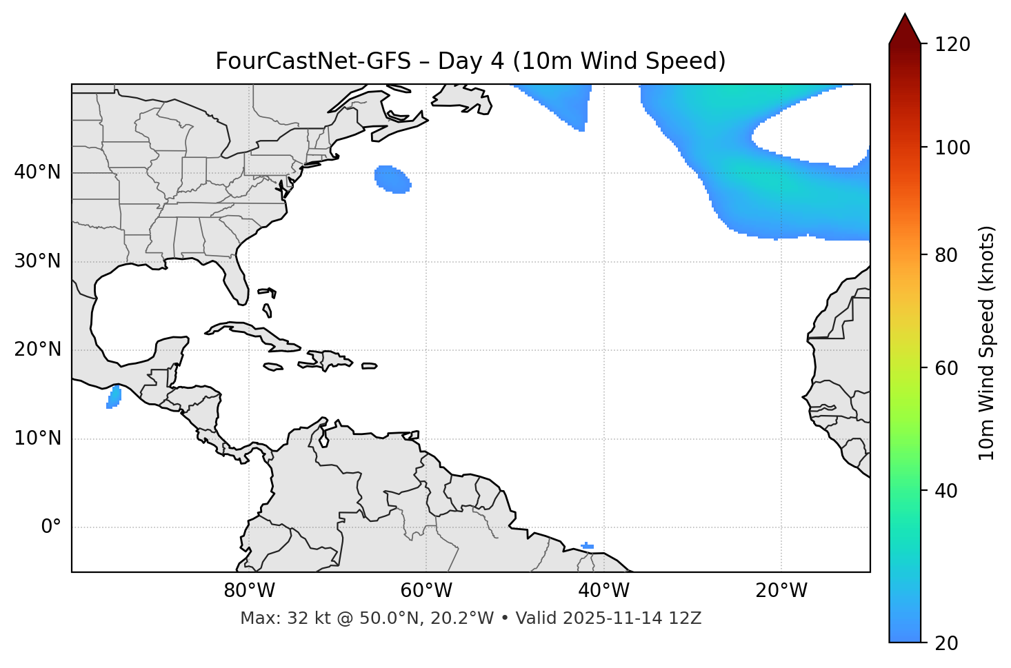 FourCastNet-GFS - Day 04