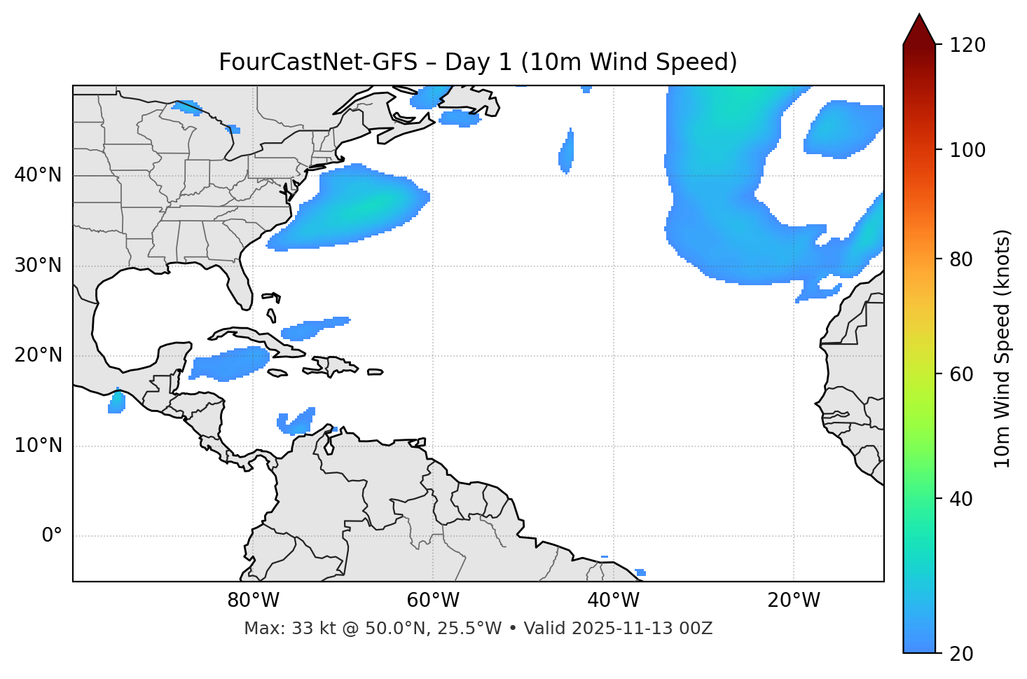 FourCastNet-GFS - Day 01